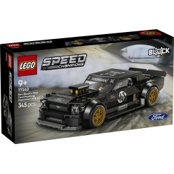 LEGO Speed Champions 77262 Ford Mustang ‘65 Hoonicorn V1 di Ken Block, Macchina Giocattolo con Minifigure, Regalo Bambini 9+