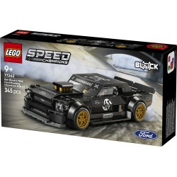 LEGO Speed Champions 77262 Ford Mustang ‘65 Hoonicorn V1 di Ken Block, Macchina Giocattolo con Minifigure, Regalo Bambini 9+