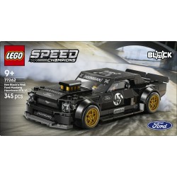 LEGO Speed Champions 77262 Ford Mustang ‘65 Hoonicorn V1 di Ken Block, Macchina Giocattolo con Minifigure, Regalo Bambini 9+