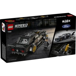 LEGO Speed Champions 77262 Ford Mustang ‘65 Hoonicorn V1 di Ken Block, Macchina Giocattolo con Minifigure, Regalo Bambini 9+