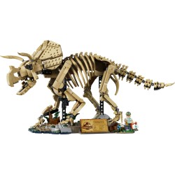 LEGO Jurassic World 77985 Fossili di Dinosauro: Triceratopo, Kit Modellismo per Adulti con Minifigure, Idea Regalo per Fan