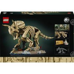 LEGO Jurassic World 77985 Fossili di Dinosauro: Triceratopo, Kit Modellismo per Adulti con Minifigure, Idea Regalo per Fan