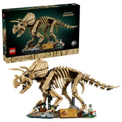 LEGO Jurassic World 77985 Fossili di Dinosauro: Triceratopo, Kit Modellismo per Adulti con Minifigure, Idea Regalo per Fan