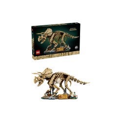 LEGO Jurassic World 77985 Fossili di Dinosauro: Triceratopo, Kit Modellismo per Adulti con Minifigure, Idea Regalo per Fan