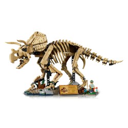 LEGO Jurassic World 77985 Fossili di Dinosauro: Triceratopo, Kit Modellismo per Adulti con Minifigure, Idea Regalo per Fan