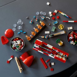 LEGO Ideas 21367 Razzo Lunare di Tintin, Kit Modellismo per Adulti, 5 Minifigure, Cane, Decorazioni Fai da Te, Regalo per Fan