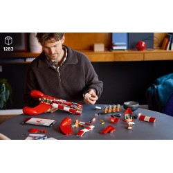 LEGO Ideas 21367 Razzo Lunare di Tintin, Kit Modellismo per Adulti, 5 Minifigure, Cane, Decorazioni Fai da Te, Regalo per Fan