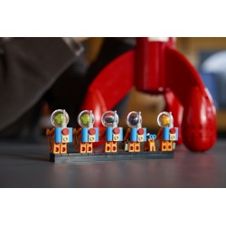 LEGO Ideas 21367 Razzo Lunare di Tintin, Kit Modellismo per Adulti, 5 Minifigure, Cane, Decorazioni Fai da Te, Regalo per Fan