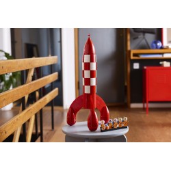 LEGO Ideas 21367 Razzo Lunare di Tintin, Kit Modellismo per Adulti, 5 Minifigure, Cane, Decorazioni Fai da Te, Regalo per Fan