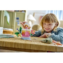 LEGO Creator 31383 3in1 Boccetta di Profumo con Decorazione Floreale, Gioco da 8+ Trasformabile in Vaso da Fiori o Frullato