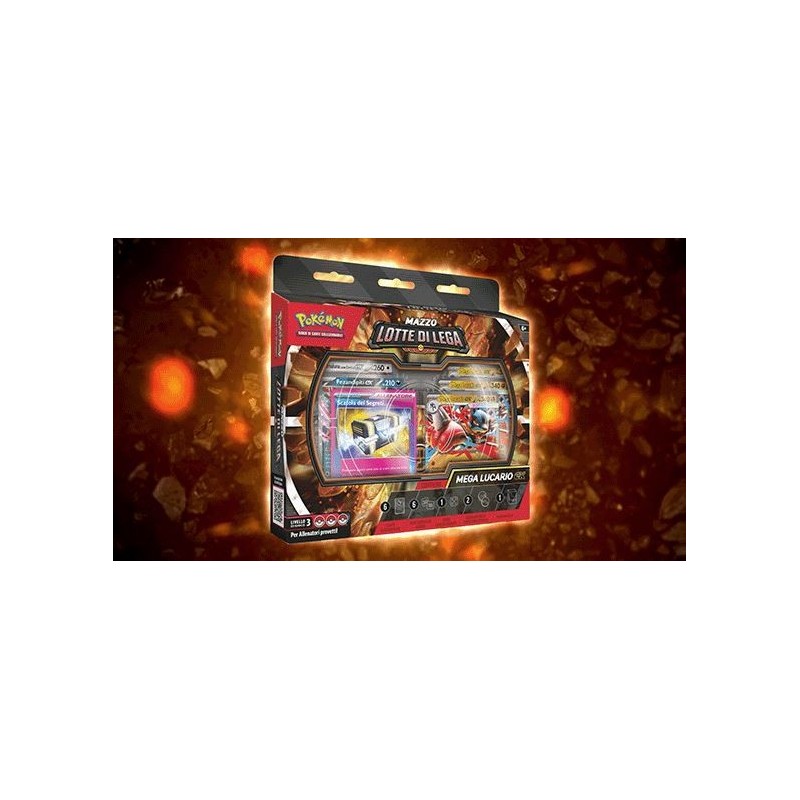 Pokemon - Mazzo Lotte di Lega Mega Lucario‑Ex (ITA)