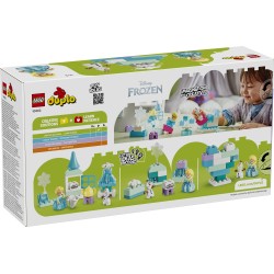 LEGO DUPLO Disney 10462 Scatola Creativa di Frozen con Elsa e Olaf, Giochi Didattici per la Motricità Fine, Regalo Bambini 2+
