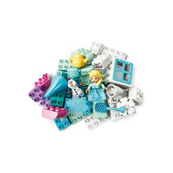 LEGO DUPLO Disney 10462 Scatola Creativa di Frozen con Elsa e Olaf, Giochi Didattici per la Motricità Fine, Regalo Bambini 2+