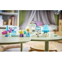 LEGO DUPLO Disney 10462 Scatola Creativa di Frozen con Elsa e Olaf, Giochi Didattici per la Motricità Fine, Regalo Bambini 2+