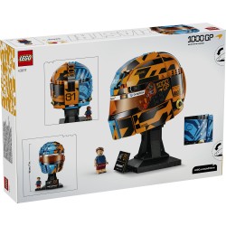 LEGO Editions 43017 Casco di Oscar Piastri McLaren Mastercard F1 Team, Gadget F1 con Minifigure da Collezione, Regalo da 14+