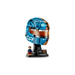 LEGO Editions 43017 Casco di Oscar Piastri McLaren Mastercard F1 Team, Gadget F1 con Minifigure da Collezione, Regalo da 14+