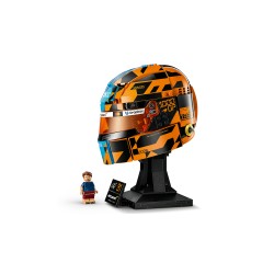LEGO Editions 43017 Casco di Oscar Piastri McLaren Mastercard F1 Team, Gadget F1 con Minifigure da Collezione, Regalo da 14+