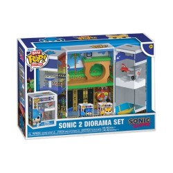 Bitty Pop! - Bitty Box - Sonic The Hedgehog - sonic 2 diorama set