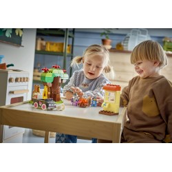 LEGO DUPLO Bluey 10469 Pizzaiole con Muffin e Bluey, Giochi Didattici per la Motricità Fine con Auto e Personaggi, Regalo 2+
