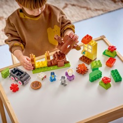 LEGO DUPLO Bluey 10469 Pizzaiole con Muffin e Bluey, Giochi Didattici per la Motricità Fine con Auto e Personaggi, Regalo 2+