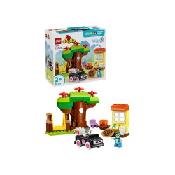 LEGO DUPLO Bluey 10469 Pizzaiole con Muffin e Bluey, Giochi Didattici per la Motricità Fine con Auto e Personaggi, Regalo 2+