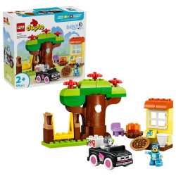 LEGO DUPLO Bluey 10469 Pizzaiole con Muffin e Bluey, Giochi Didattici per la Motricità Fine con Auto e Personaggi, Regalo 2+