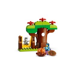 LEGO DUPLO Bluey 10469 Pizzaiole con Muffin e Bluey, Giochi Didattici per la Motricità Fine con Auto e Personaggi, Regalo 2+