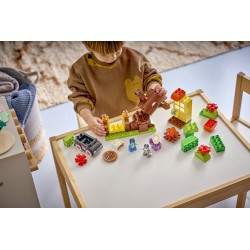 LEGO DUPLO Bluey 10469 Pizzaiole con Muffin e Bluey, Giochi Didattici per la Motricità Fine con Auto e Personaggi, Regalo 2+