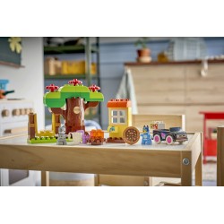 LEGO DUPLO Bluey 10469 Pizzaiole con Muffin e Bluey, Giochi Didattici per la Motricità Fine con Auto e Personaggi, Regalo 2+