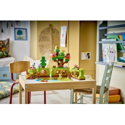 LEGO DUPLO 10480 Foresta Esplorativa con Animali Selvatici, Giochi Didattici con Animali, Alberi, Tappeto da Gioco, Regalo 3+