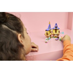 LEGO | Disney Princess 43294 La Mini-Torre di Rapunzel, Gioco con 2 Mini Bamboline, Pascal, Accessori e Serratura, Regalo 5+