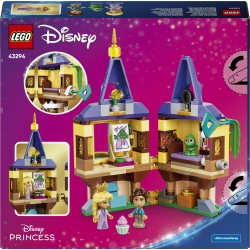 LEGO | Disney Princess 43294 La Mini-Torre di Rapunzel, Gioco con 2 Mini Bamboline, Pascal, Accessori e Serratura, Regalo 5+