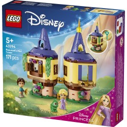 LEGO | Disney Princess 43294 La Mini-Torre di Rapunzel, Gioco con 2 Mini Bamboline, Pascal, Accessori e Serratura, Regalo 5+