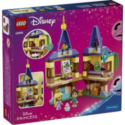 LEGO | Disney Princess 43294 La Mini-Torre di Rapunzel, Gioco con 2 Mini Bamboline, Pascal, Accessori e Serratura, Regalo 5+
