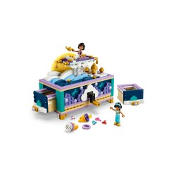 LEGO | Disney Princess 43295 Box Gioielli di Jasmine, Giocattolo di Aladdin, 2 Mini Bamboline, 2 Anelli e Lampada, Regalo 6+
