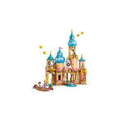 LEGO | Disney Princess 43297 Il Castello di Rapunzel, Giocattolo con 4 Mini Bamboline e Figura di Pascal, Regalo Bambine 6+