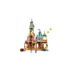 LEGO | Disney Princess 43297 Il Castello di Rapunzel, Giocattolo con 4 Mini Bamboline e Figura di Pascal, Regalo Bambine 6+