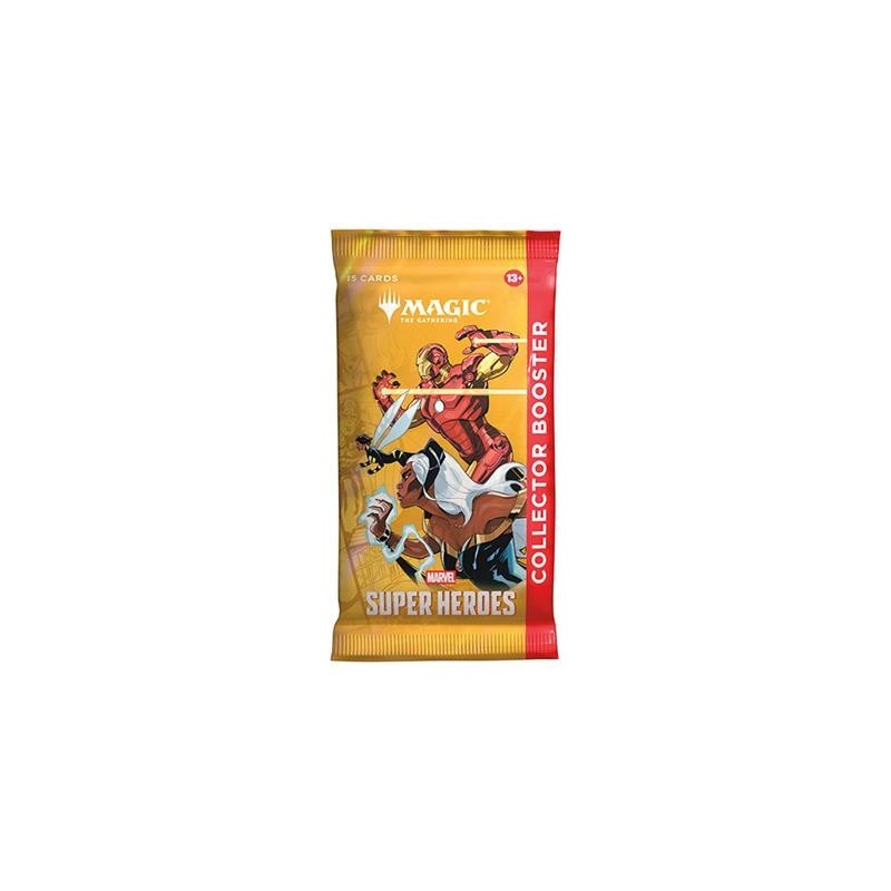 Wizards Of The Coast - Magic The Gathering - Marvel Super Heroes - Collector Booster (1 Pack) - ENG