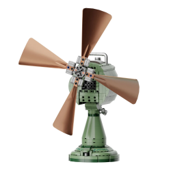 Pantasy 85044 - Retro'- Ventilatore da Tavolo