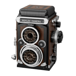 Pantasy 85050 - Retro'- Fotocamera Reflex a doppia Lente