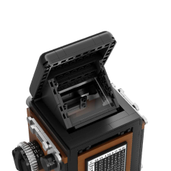 Pantasy 85050 - Retro'- Fotocamera Reflex a doppia Lente