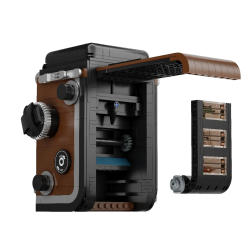Pantasy 85050 - Retro'- Fotocamera Reflex a doppia Lente