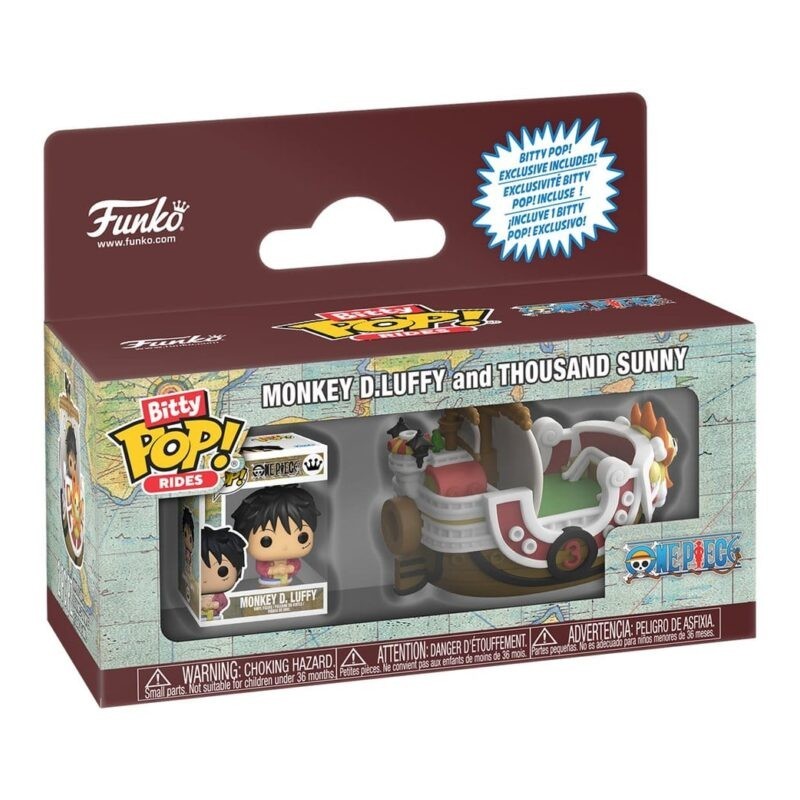 Bitty Pop! - One Piece - Monkey D. Luffy and Thousand Sunny