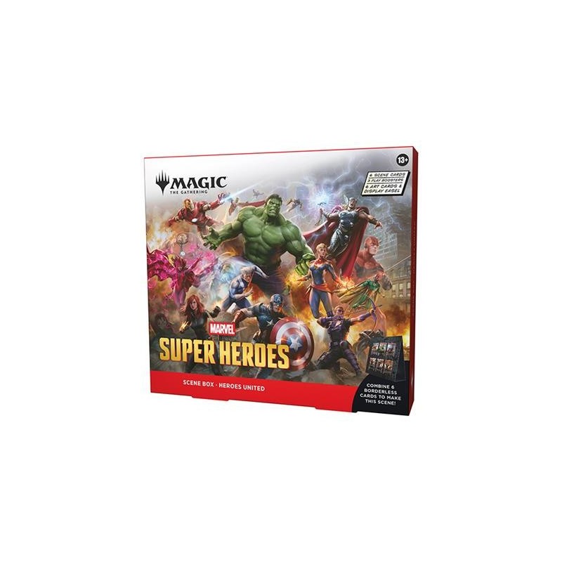 Wizards Of The Coast - Magic The Gathering - Marvel Super Heroes - Scene Box - ENG