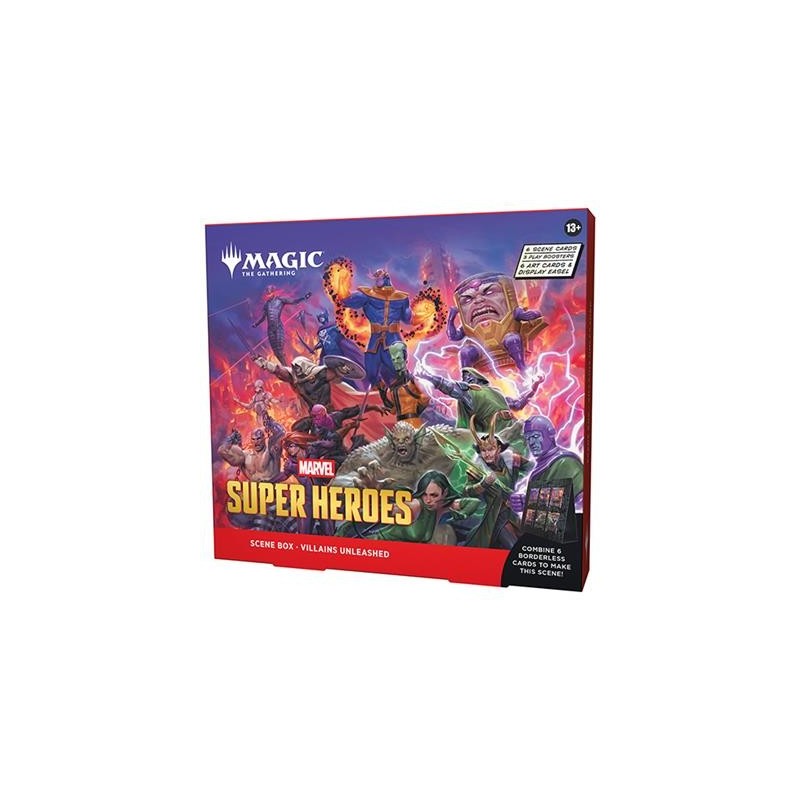 Wizards Of The Coast - Magic The Gathering - Marvel Super Heroes - Scene Box - ENG