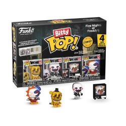 Bitty Pop! - FNAF Five Night at Freddy's - Withered Golden Freddy 4 pack