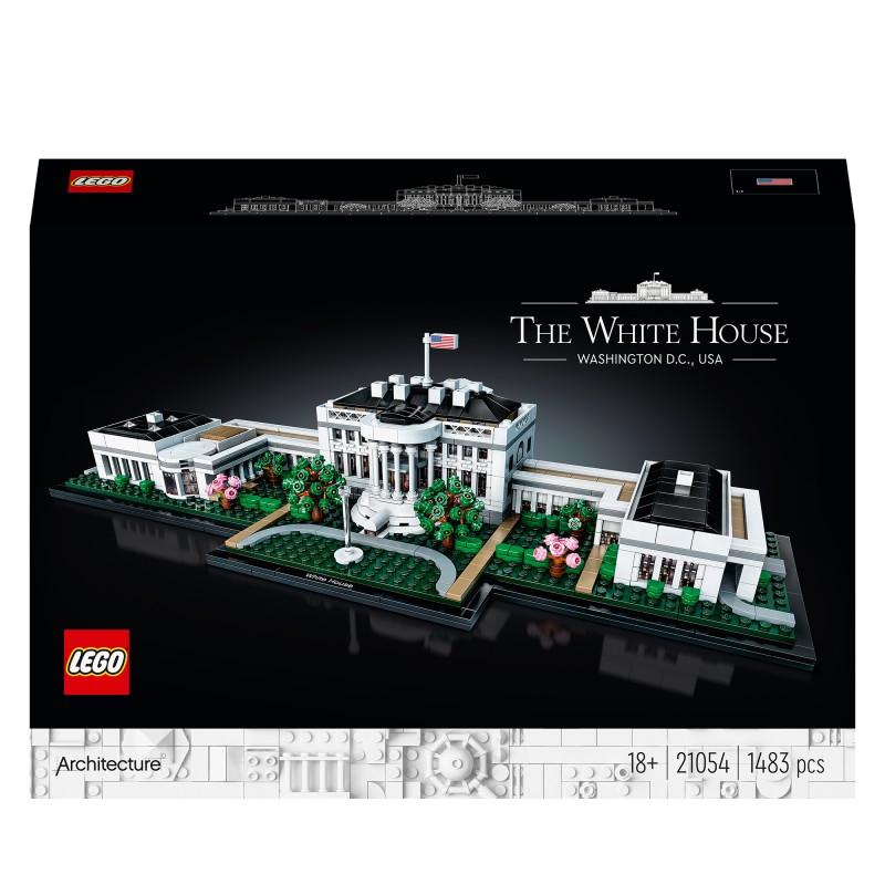 LEGO 21054 Architecture La Casa Bianca - Usato con Istruzioni e scatola originale