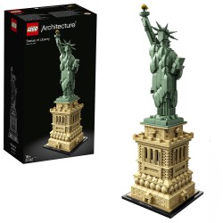 LEGO 21042 Architecture Statua della Libertà - Usato con scatola ed istruzioni