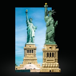 LEGO 21042 Architecture Statua della Libertà - Usato con scatola ed istruzioni