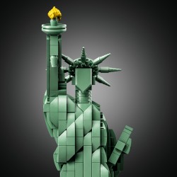 LEGO 21042 Architecture Statua della Libertà - Usato con scatola ed istruzioni